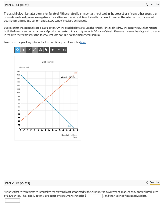 Solved Part 1 (1 point) See Hint The graph below illustrates | Chegg.com
