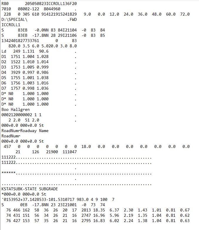 Please use the uploaded FWD output file below from | Chegg.com