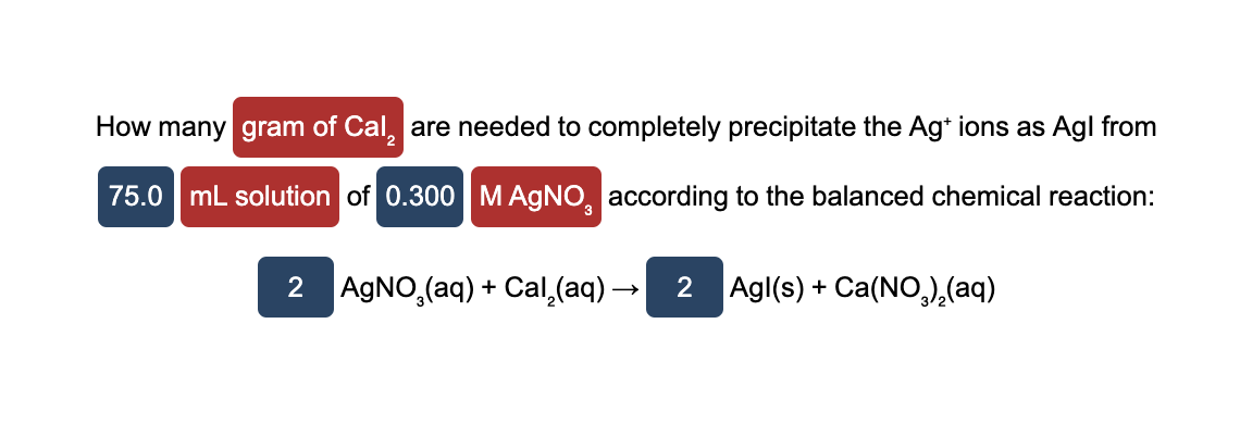 Solved How many are needed to completely precipitate the | Chegg.com