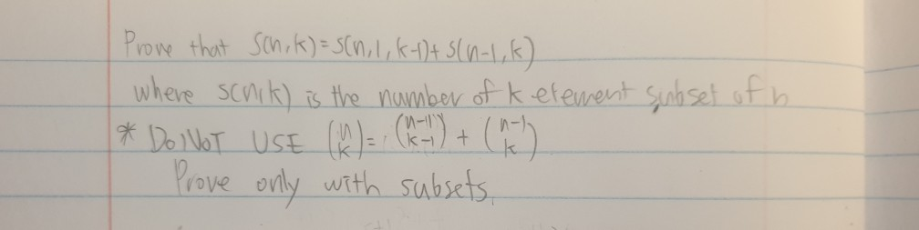 Solved This is for discrete math. Prove thoroughly with neat | Chegg.com