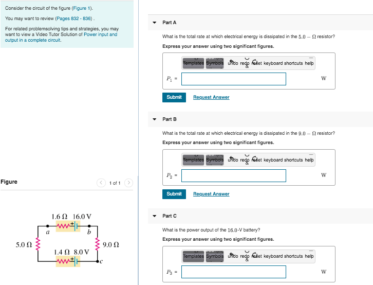 Solved Consider the circuit of the figure (Figure 1) You may | Chegg.com