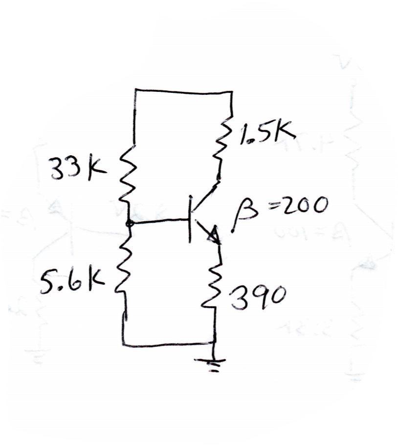 Solved For the transistor circuits shown, calculate all of