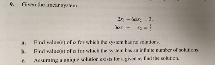 Solved Provide matlab code to solve the linear system for | Chegg.com