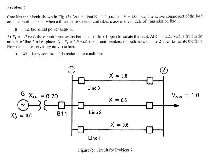 Solved Problem 7 Consider The Circuit Shown In Fig. (5) | Chegg.com