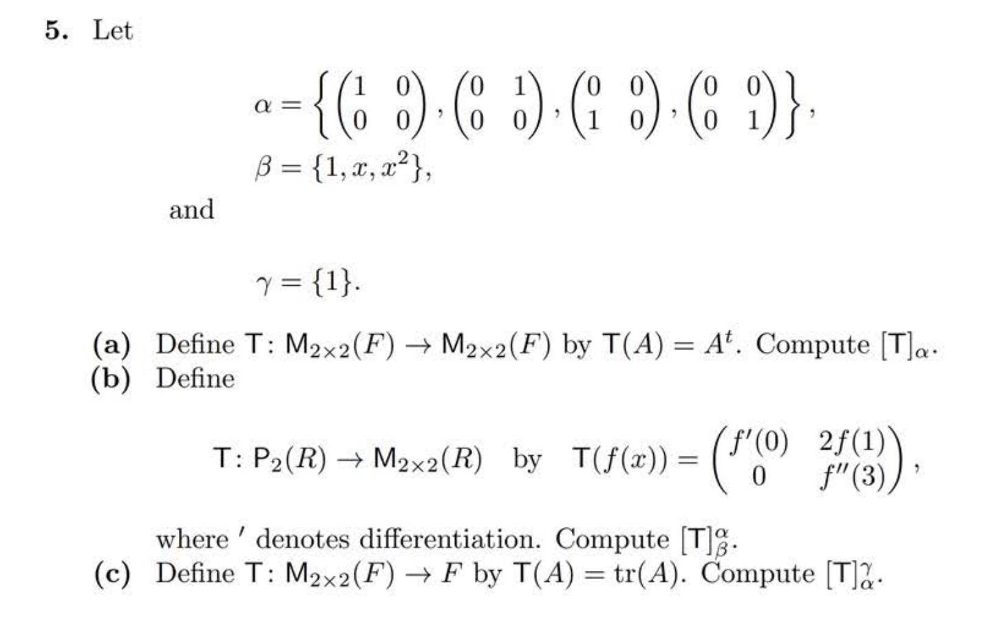 Solved 5 Let αβ 1000001001000001 1xx2 And 6344