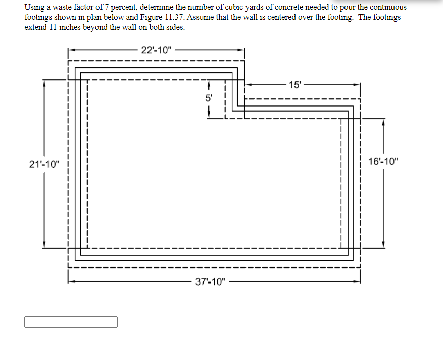 Using A Waste Factor Of 7 Percent, Determine The 