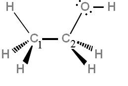 ethanol molecular geometry