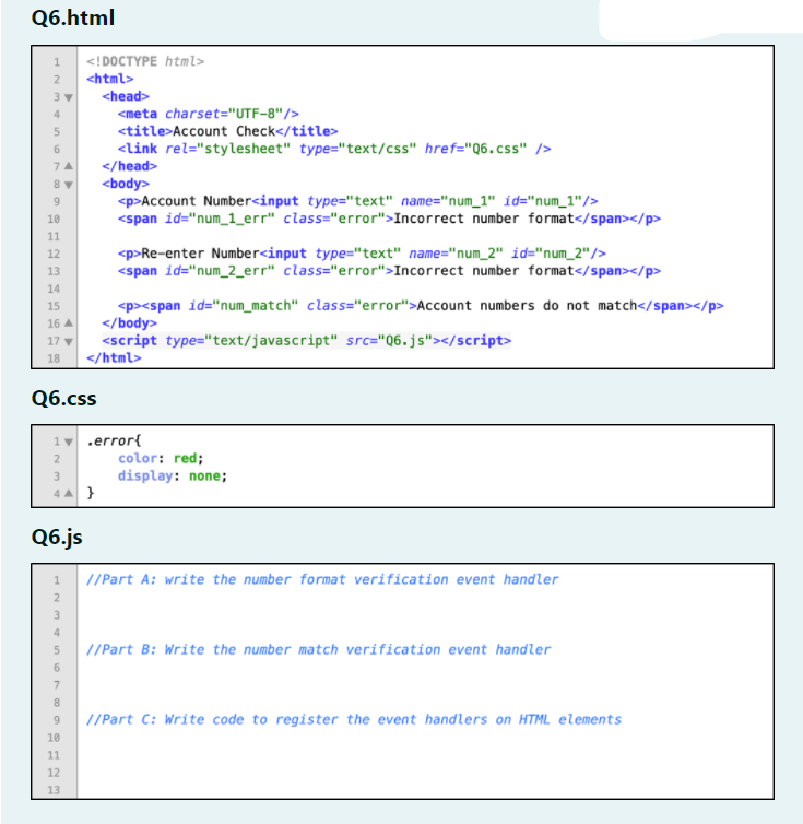 Solved You are required to write the JavaScript code that | Chegg.com