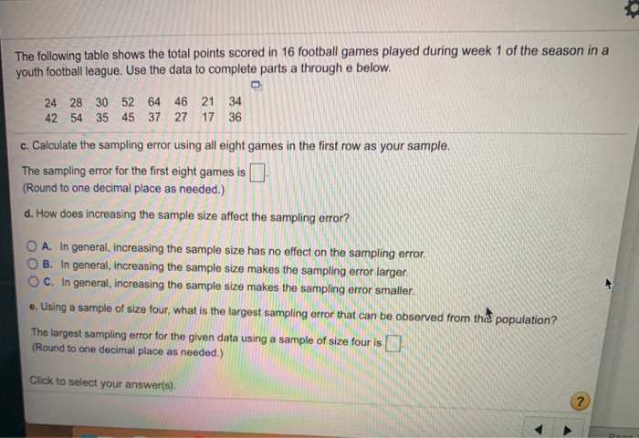 solved-the-following-table-shows-the-total-points-scored-in-chegg