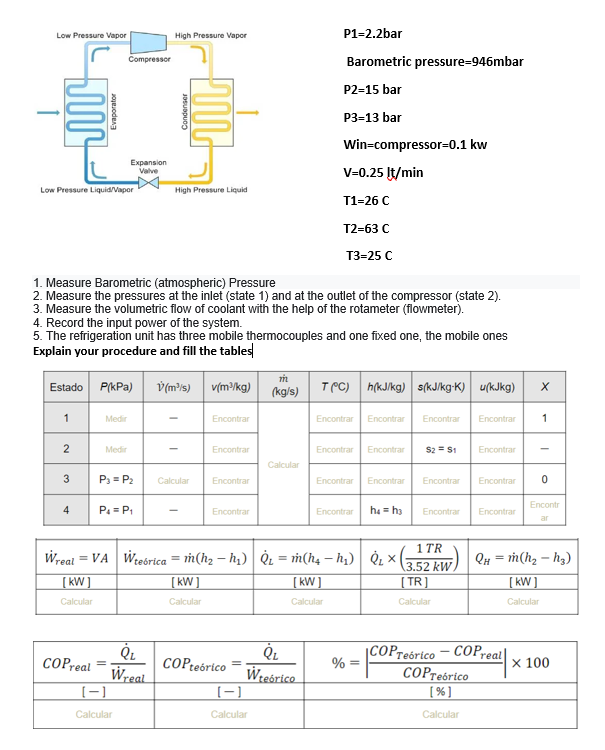 1. Measure Barometric (atmospheric) Pressure 2.