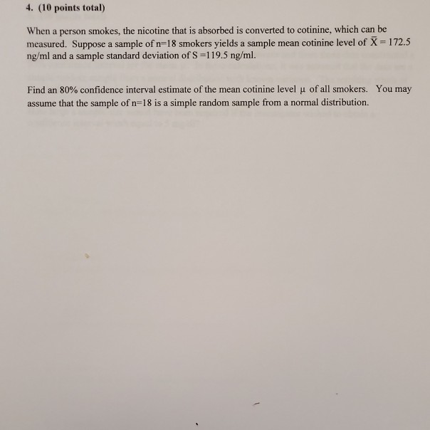 Solved 3. (10 points) Consider testing the null hypothesis | Chegg.com