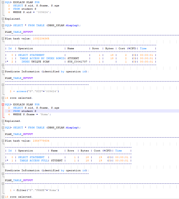 Solved 1. (6 points) Execute the following two SQLs. Which | Chegg.com