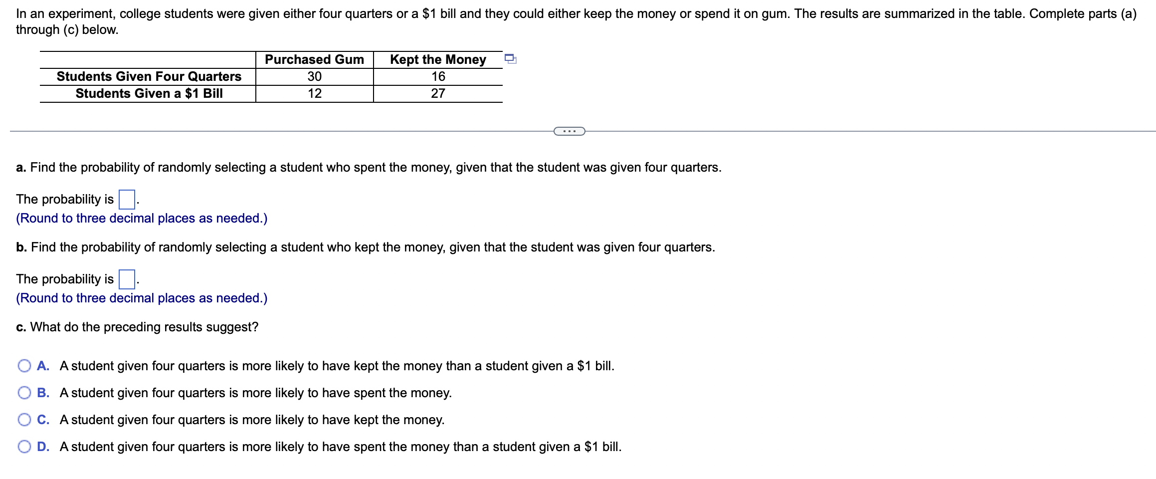 Solved A. Find The Probability Of Randomly Selecting A | Chegg.com