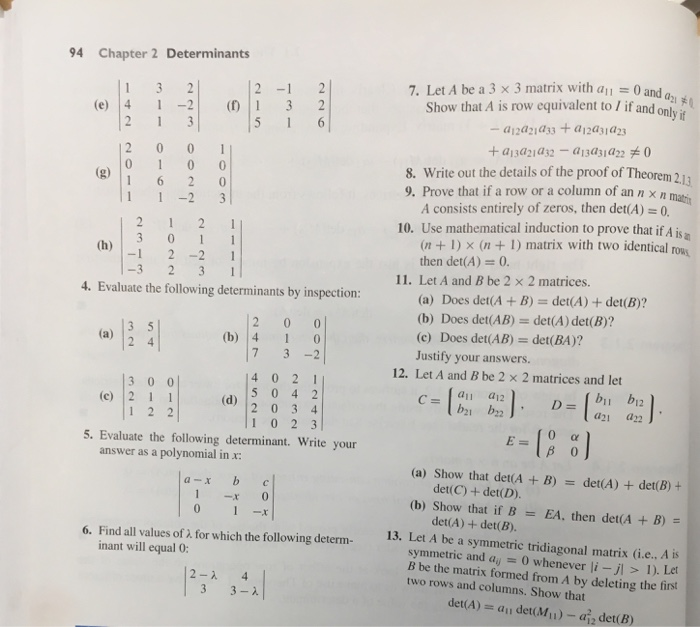 Solved SECTION 2.1 EXERCISES 1. Let (b) |3 6 (a) [2 4 (c) 2 | Chegg.com