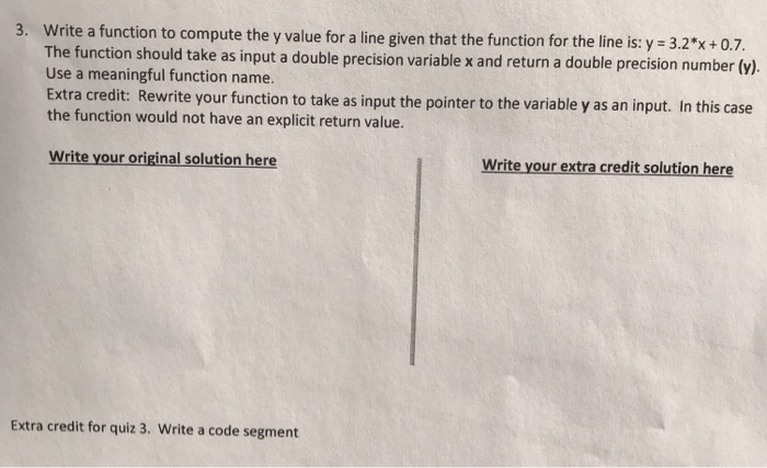 Solved Write a function to compute the The function should | Chegg.com