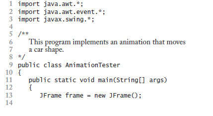 4.3. Consider the animation code from the end of | Chegg.com
