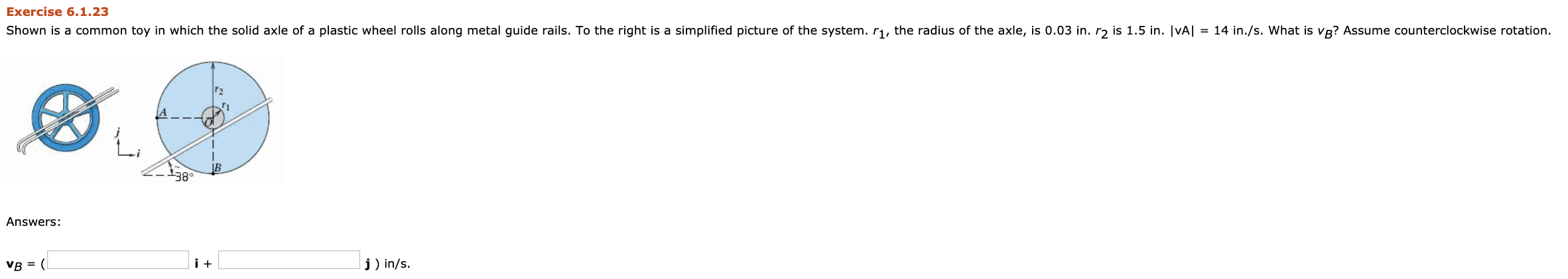 Solved Exercise 6.1.23 Shown is a common toy in which the | Chegg.com