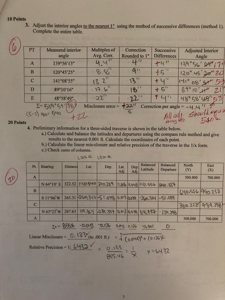 Solved 10 Points 3. Adjust the interior angles to the | Chegg.com