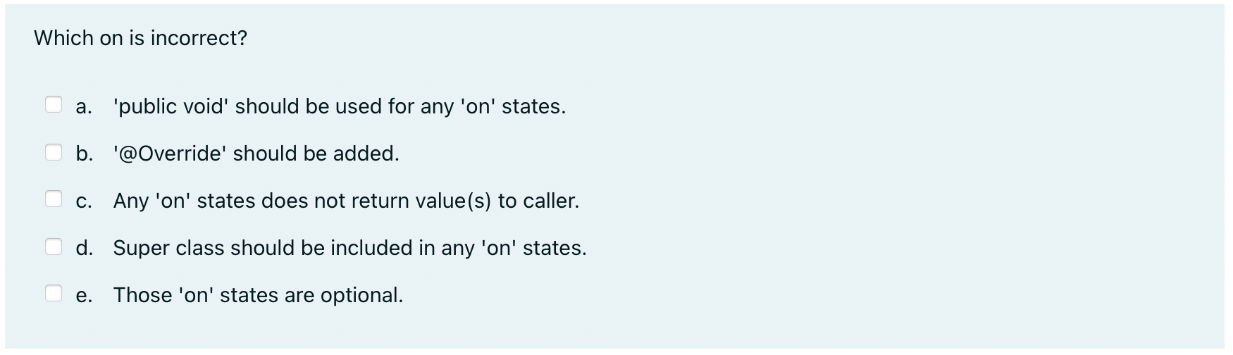 Solved Which of the arguments are need to setup adapter for Chegg com