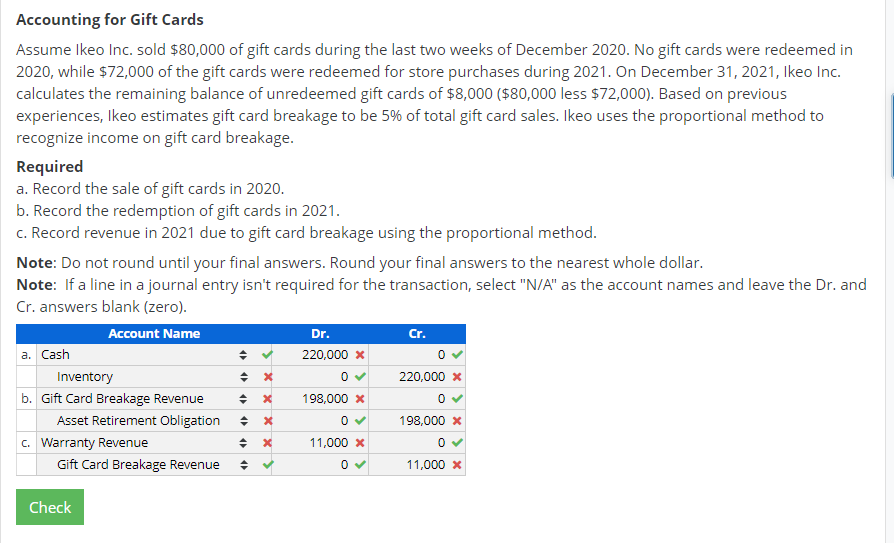 solved-accounting-for-gift-cards-assume-ikeo-inc-sold-chegg