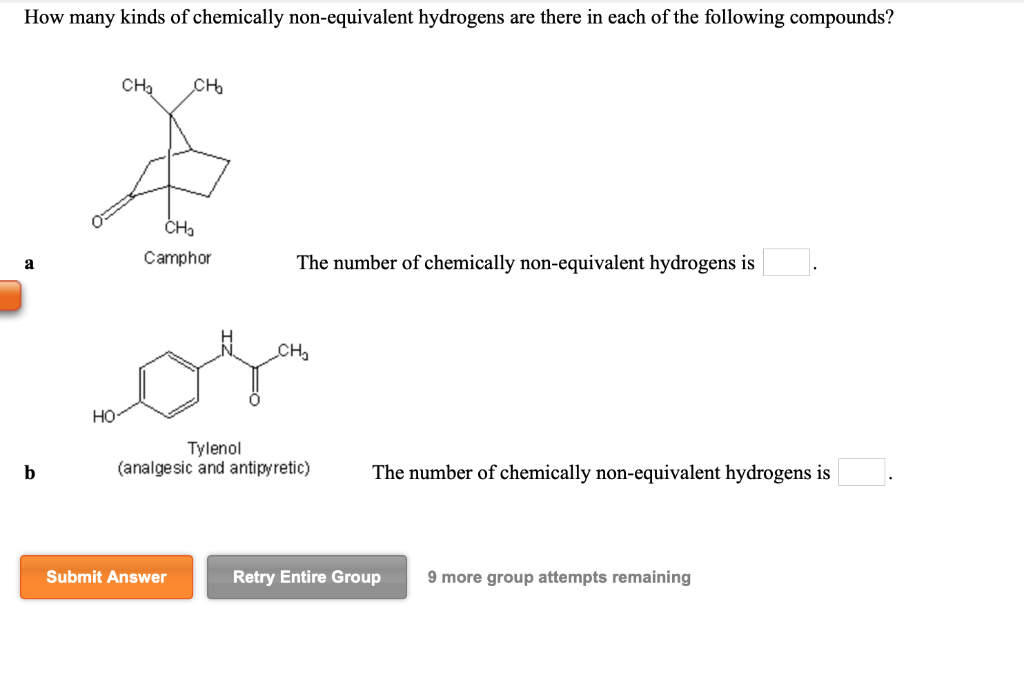 solved-how-many-kinds-of-chemically-non-equivalent-hydrogens-chegg