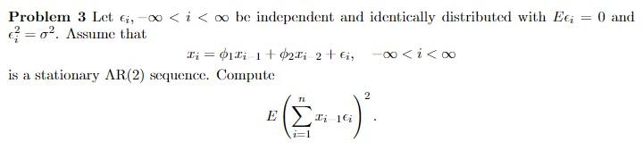 Solved Problem 3 Let ei, - | Chegg.com