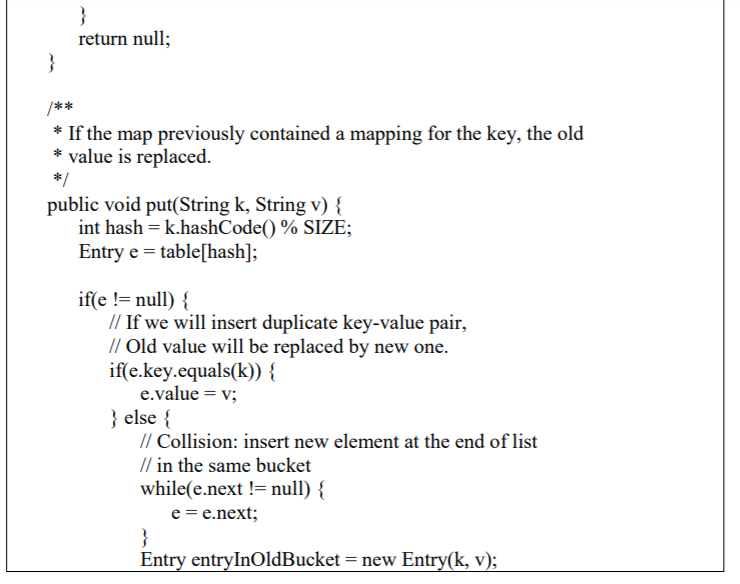 HashMap is a structure that stores data in the form