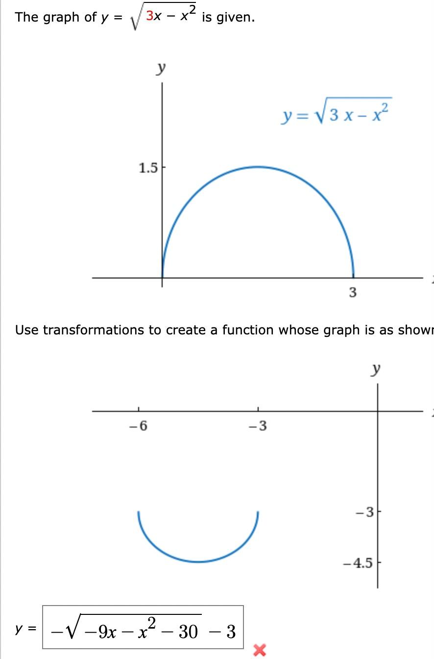 solved-the-graph-of-y-3x-x-is-given-y-v3x-x-1-5-3-chegg