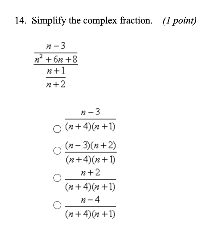 Complex on sale fraction simplifier