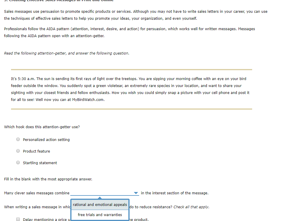 2nd paragraph of a cover letter image