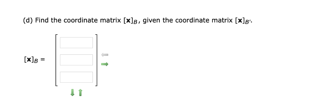 Solved Consider the following. 1 В' (a) Find the transition | Chegg.com
