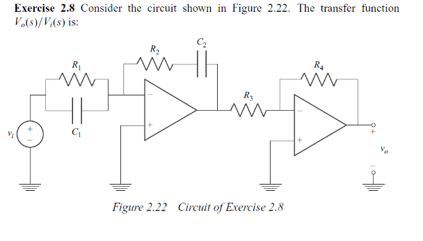 Solved Exercise 2.8 Consider the circuit shown in Figure | Chegg.com