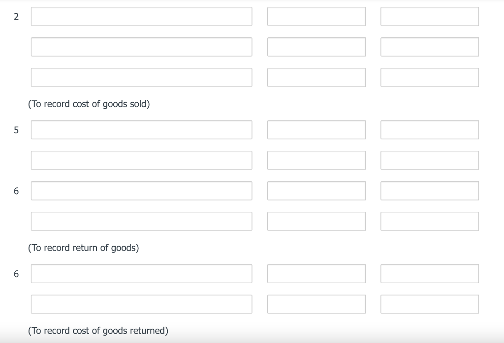 Solved Prepare the journal entries to record the following | Chegg.com