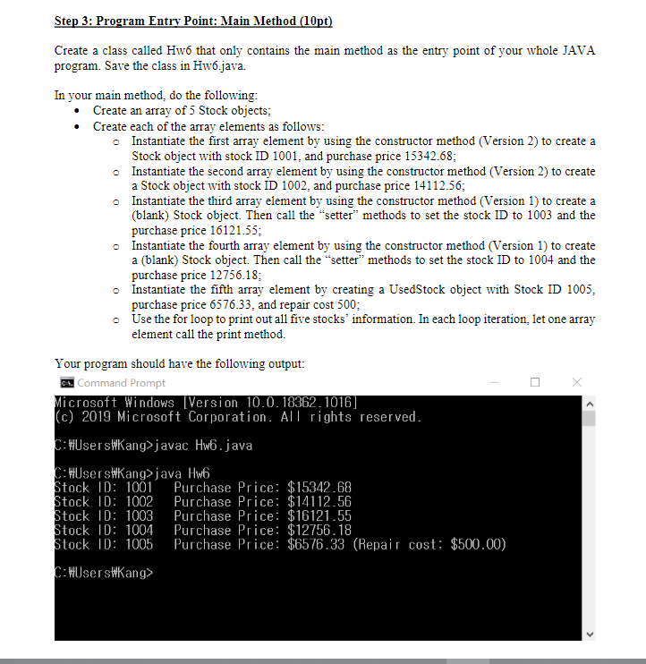 Solved Answer Simple Java Code. Complete All 3 | Chegg.com