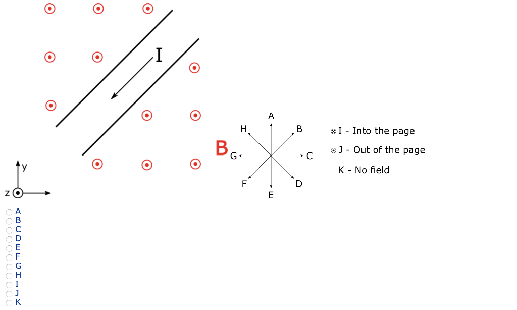 Solved Given the following current carrying wires in a | Chegg.com