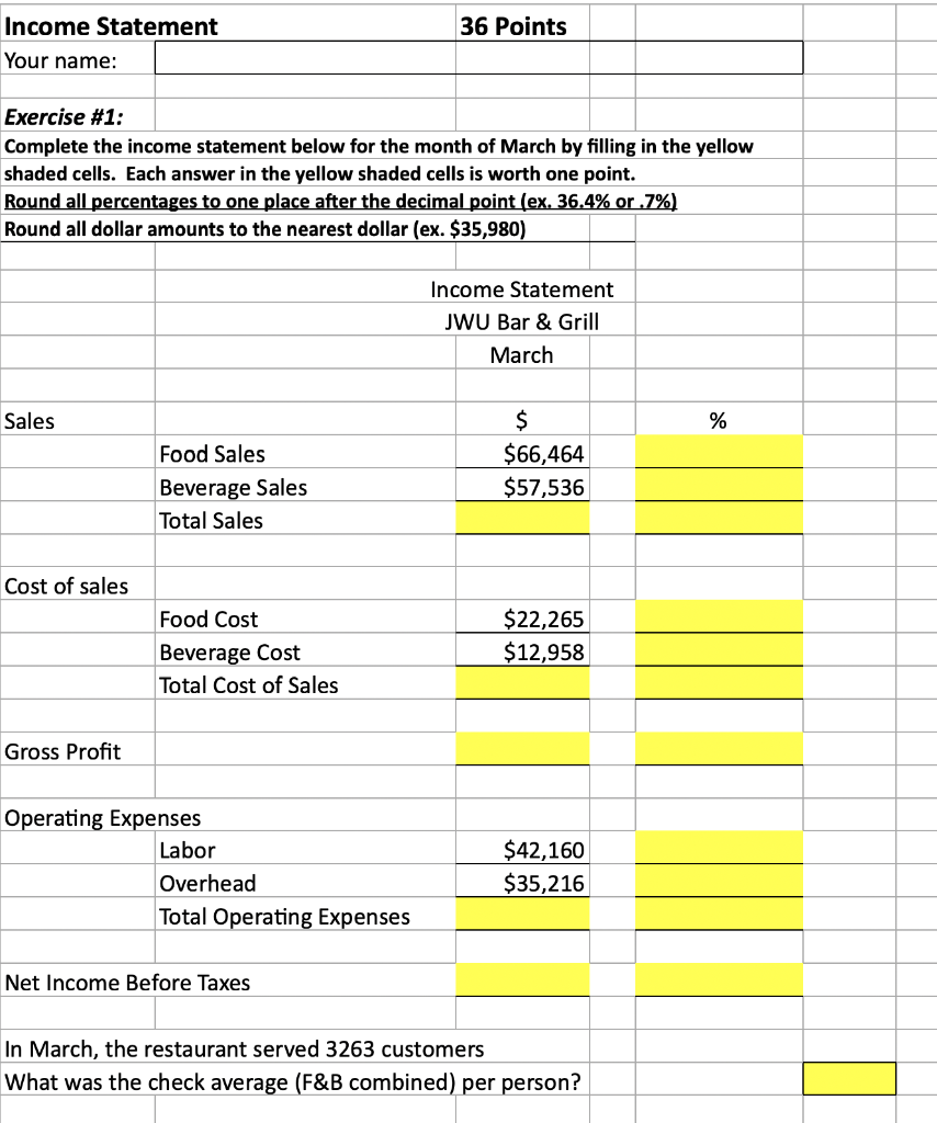 Solved \begin{tabular}{l|l|l|l|l|} \hline Income Statement & | Chegg.com