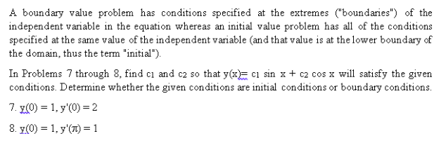 Solved A boundary value problem has conditions specified at | Chegg.com