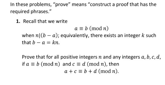 Solved In these problems,