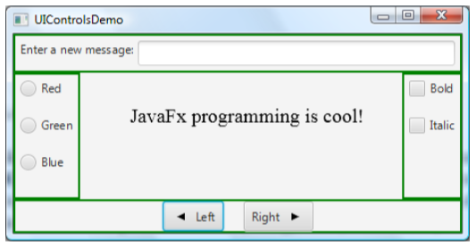 Solved JavaFX provides many UI controls for developing a | Chegg.com