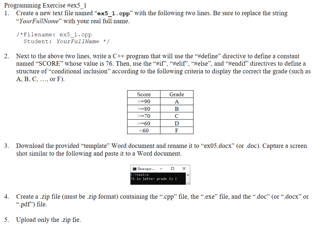 Solved Programming Exercise \#ex5_1 1. Create A New Text | Chegg.com