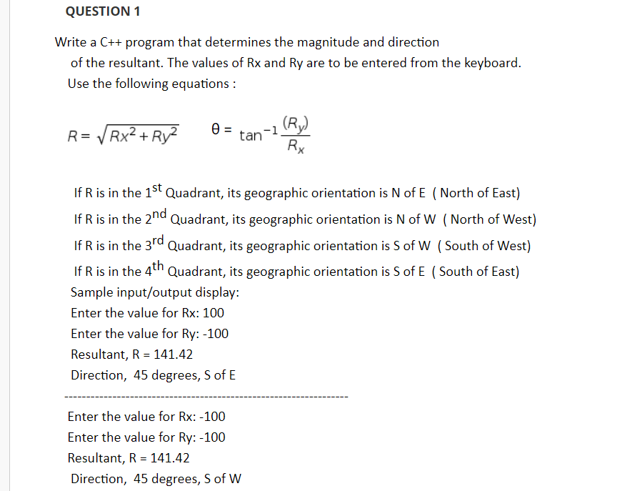 Solved Using Dev C++ write the codes for this problem. | Chegg.com