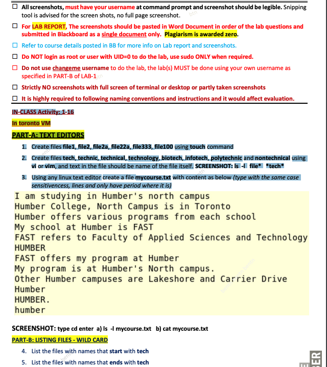 Screen-shots of Part I and III of the user study. The usernames