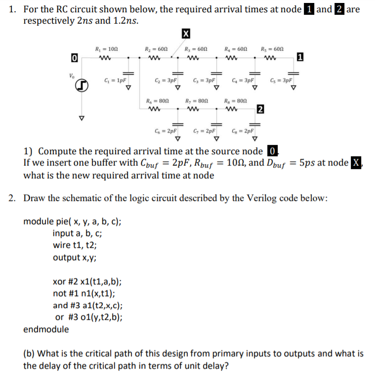 Solved Draw The Schematic Of The Logic Circuit Below And | Chegg.com