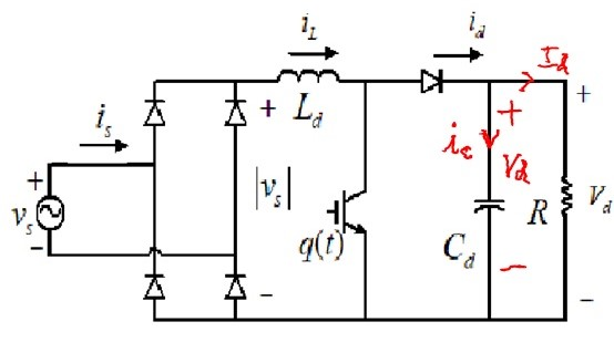 Solved In a Single Phase Power Factor Correction Circuit as | Chegg.com