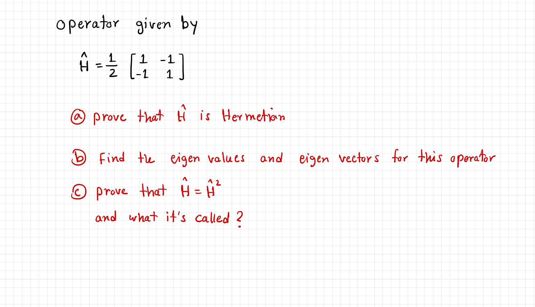Solved Operator Given By E 1 Prove That T Is H Chegg Com