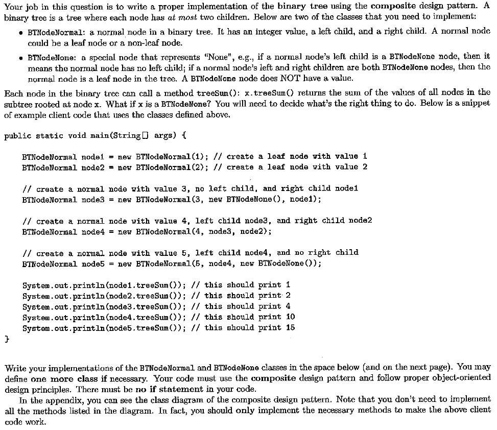 Solved Your job in this question is to write a proper | Chegg.com