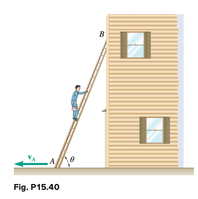 Solved A Painter Is Halfway Up A 10-m Ladder When The Bottom | Chegg.com