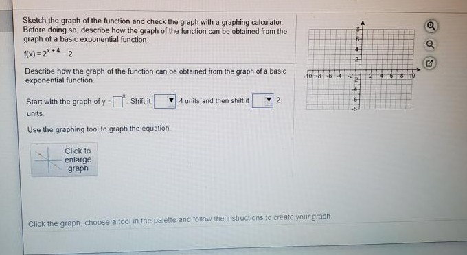 Solved Sketch the graph of the function and check the graph | Chegg.com