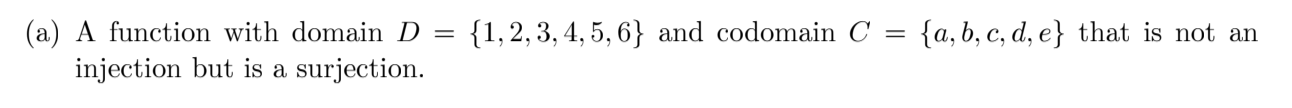 Solved For each of the following, use an arrow diagram to | Chegg.com