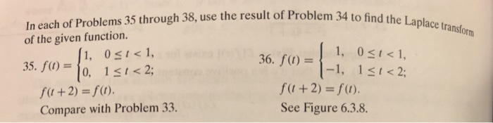 Solved In each of Problems 35 through 38, use the result of | Chegg.com